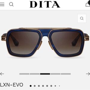 DITA LXN-EVO Navy and Bronze Sunglasses